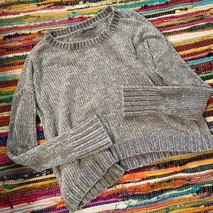 Grey Chenille Sweater
